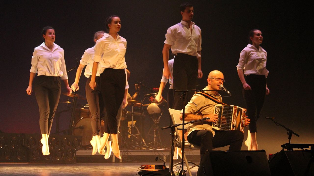 Korrontzi acta en Sarria, en la tlima jornada del festival folk
