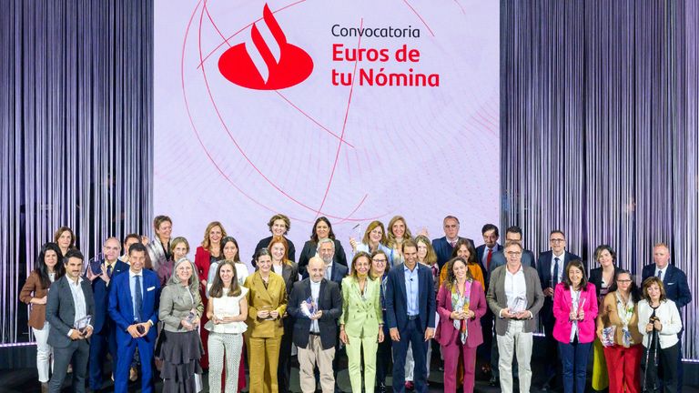 «Euros de tu Nómina» reparte más de 620.000 euros entre 17 ONG