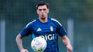 David Costas, el quinto jugador del Real Oviedo en portar el brazalete esta temporada