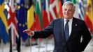 El italiano Antonio Tajani, presidente del Parlamento Europeo