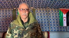 Fotografa de archivo del lder del Frente Polisario y presidente de la Repblica Arabe Democrtica Saharaui (RASD), Brahim Ghali.