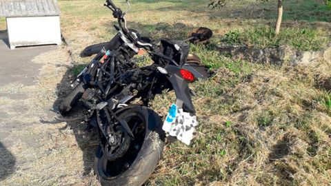 Moto que origin� el incendio en Llanera donde dos mujeres resultaron intoxicadas por inhalaci�n de humo