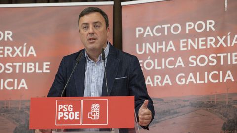 El líder del PSdeG, Valentín González Formoso