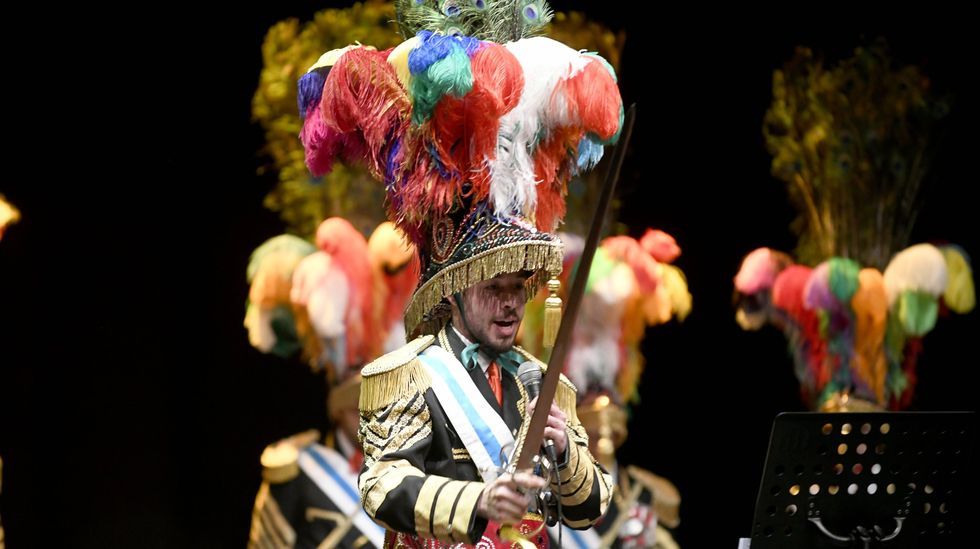 Ambiente en Ferrol por la celebracin de Hispacn y Parrochio.El puerto recibi el anterior crucero, el Regent, a mediados de septiembre