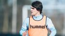 Jaime V�zquez, entrenando con el Celta