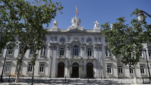 Fachada del Tribunal Supremo, ubicado en Madrid.