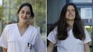 Vanesa Rojo (izquierda) y Cristina González (derecha) se han incorporado a los centros de salud de Os Rosales y Acea de Ama
