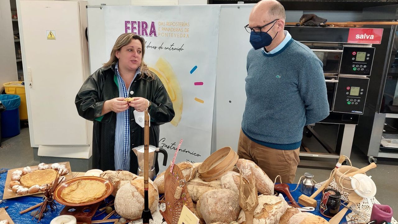 Yoya Blanco y Manuel Hermo presentaron la feria en el CIFP Carlos Oroza