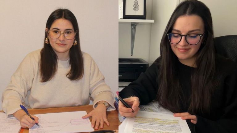 Marta y Alba son «sisis»: «Busqué trabajo para desconectar de la oposición»