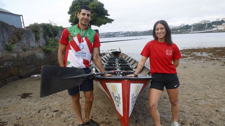 Laura y Hadrián, exponente de que en el Club de Remo A Cabana todo queda en casa: «Es imposible separar»