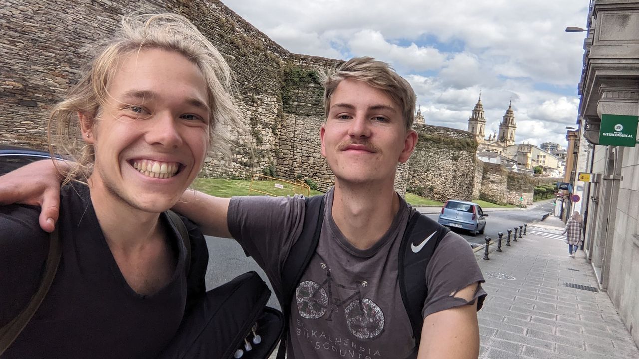 El actor Norman Reedus durante la promocin de la serie The Walking Dead.