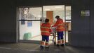 Entrada de urgencias del hospital Arquitecto Marcide, en Ferrol, en foto de archivo
