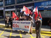 Protesta en Teleperformance 