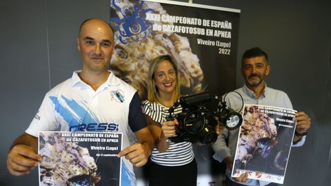 Presentación del campeonato, en el consistorio de Viveiro