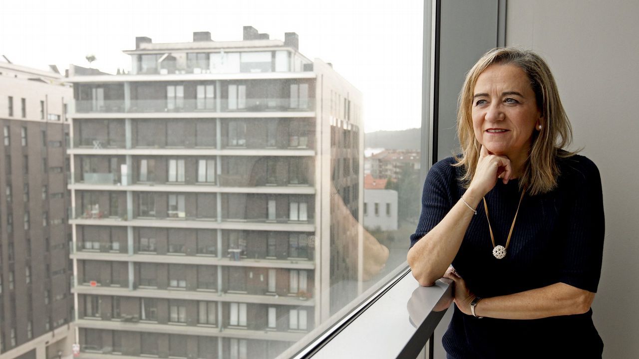 La investigadora de la Universidade de Santiago María José Alonso, la