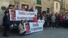 Melide se moviliza en apoyo de la familia del desaparecido Emilio Pintor