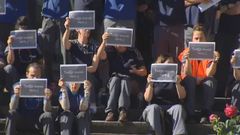 Protesta de los trabajadores de Iveco en seal de repulsa por lo que le sucedi a su compaera