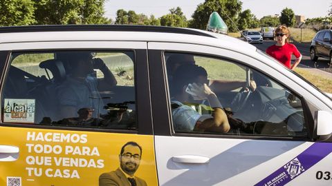 Los dos condenados que permaneca en la prisin militar de Alcal de Henares abandonaron la crcel en taxi
