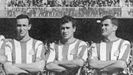 Goñi, segundo por la derecha, arriba, fichó por el Dépor en febrero de 1967