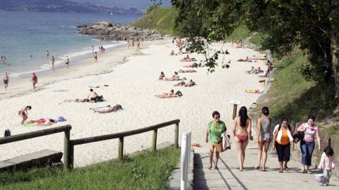 Playa de Tombo do Gato, en Vigo