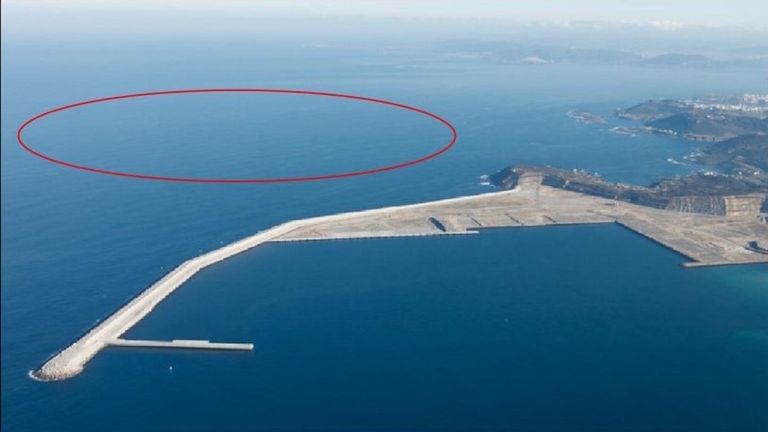 La línea de evacuación frustró la plataforma eólica marina de Langosteira