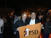 El alcalde de Tui felicit� personalmente a su hom�logo valenciano...