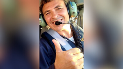 Luis Alberto Udoando�pilotaba el helic�ptero de la Polic�a Nacional en Galicia