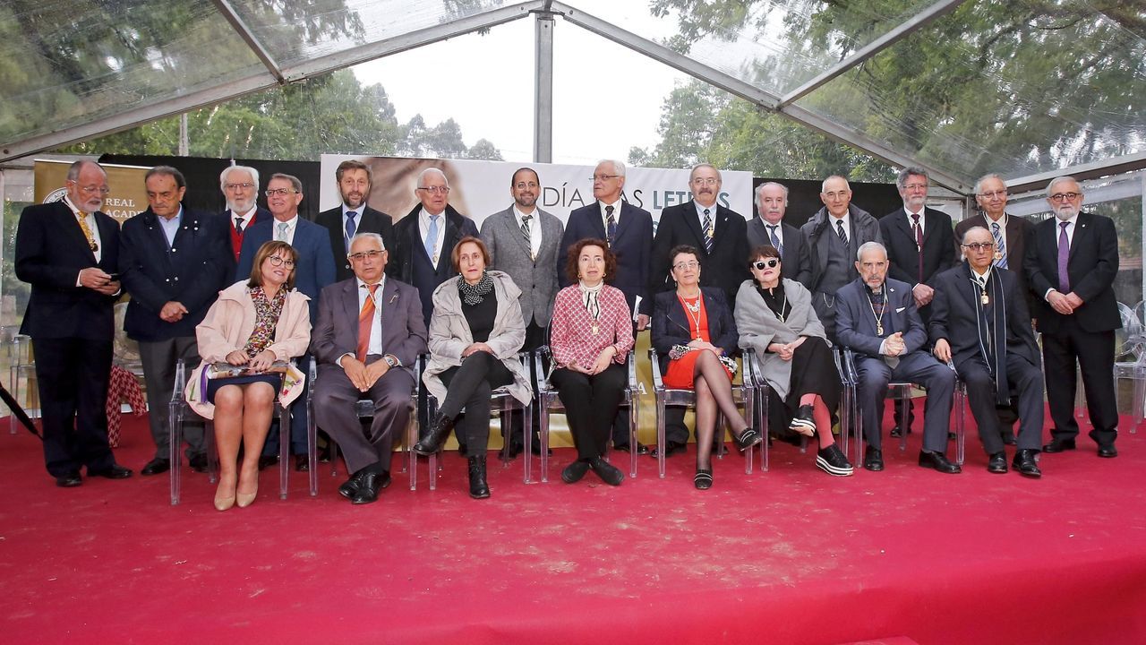 Pleno extraordinario da Academia celebrado o 17 de maio do 2019 na honra de Antonio Fraguas