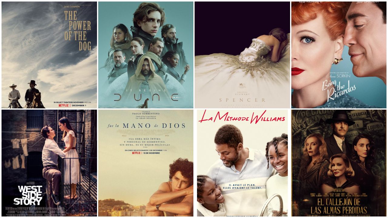Dónde puedes ver las películas nominadas a los Óscar 2022?