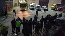 Tensión en las cocheras del bus urbano de Ourense por la huelga del transporte