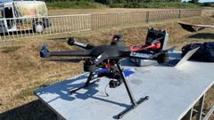 En el proyecto se usaron drones para obtener datos de diversas zonas