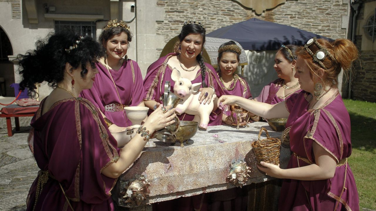 Las Asamblearias de Lucus Augusti pretenden reivindicar el papel de la mujer en la Antigua Roma.