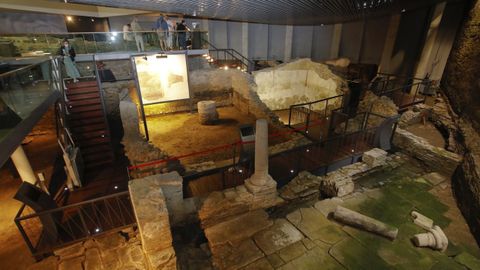 El yacimiento arqueológico de la Domus do Mitreo