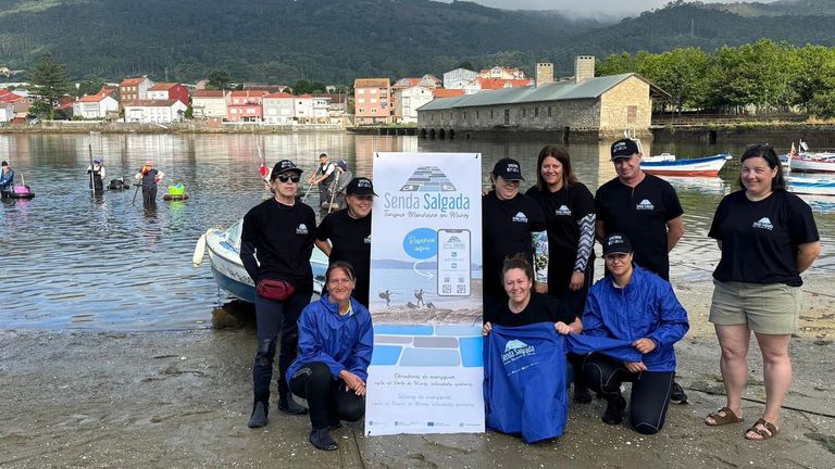 La experiencia de ser mariscador por un día en Muros
