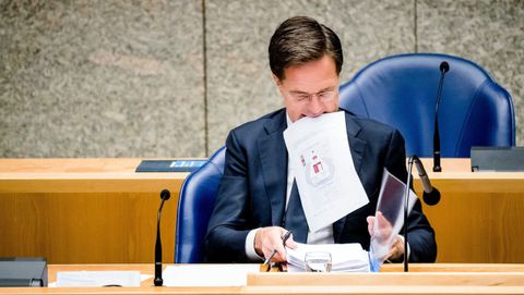 Mark Rutte, primer ministro holands.