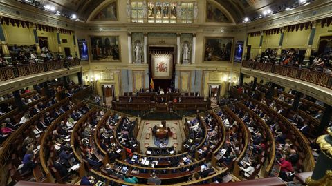 Vista general del Congreso de los Diputados en la legislatura recién terminada.