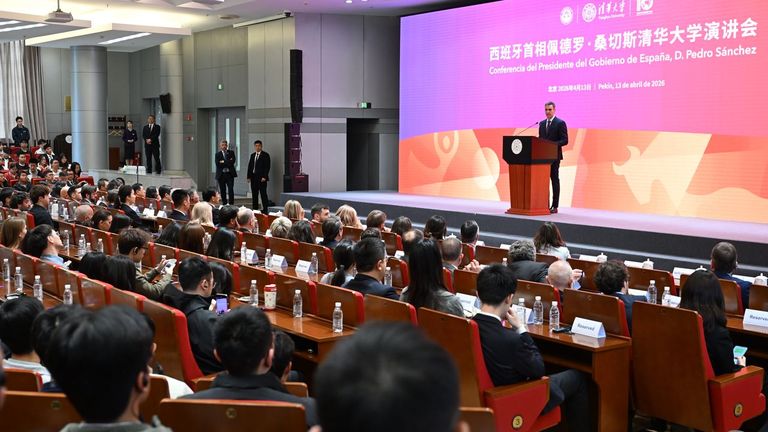 Sánchez pide a China «más implicación» para que cesen las guerras en Irán, Ucrania y Líbano