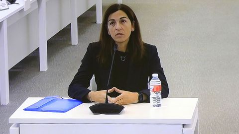 Patricia Cabezudo, durante su declaración