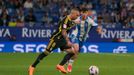 Santi Cazorla, durante el Espanyol-Oviedo