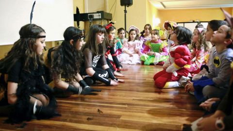 Fiesta infantil en el centro cultural de Vilalba