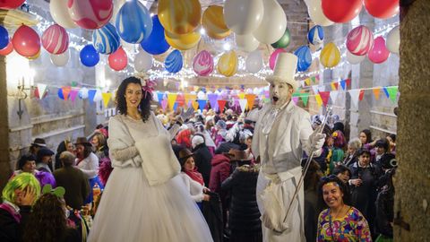 Así celebraron el jueves de comadres en Ribadavia
