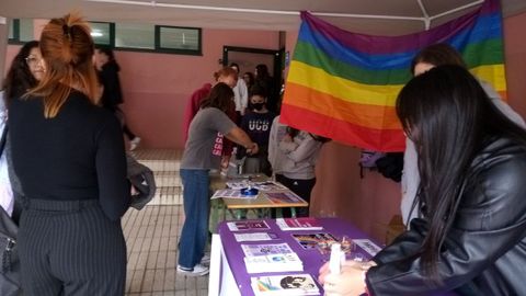 Actividad por la visibilidad lésbica organizada por el anterior gobierno local, en abril
