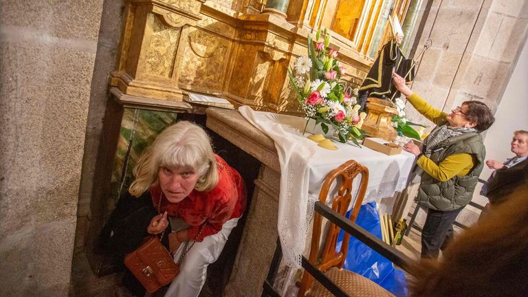 San Benitiño de Lérez, de la tradición al funko del Apostol Santiago