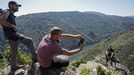 Moldavos en la vendimia heroica de la Ribeira Sacra