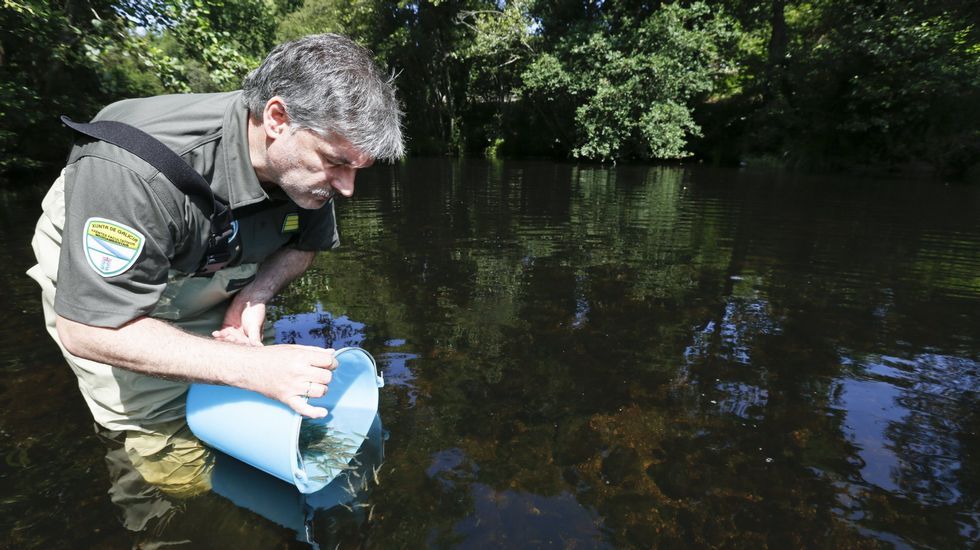 Accidente mortal y caos en el corredor de Sarria.Diego y Cristina, en el corredor de Monforte, donde sufrieron un grave accidente en el a�o 2010