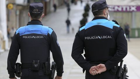 Imagen de archivo de la Polica Local de Ferrol.