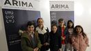 Foto de archivo de la presentación de la película  Arima  en Mondoñedo