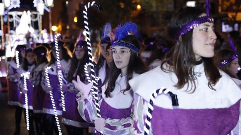 Los Reyes Magos llenaron de ilusin la provincia de Ourense