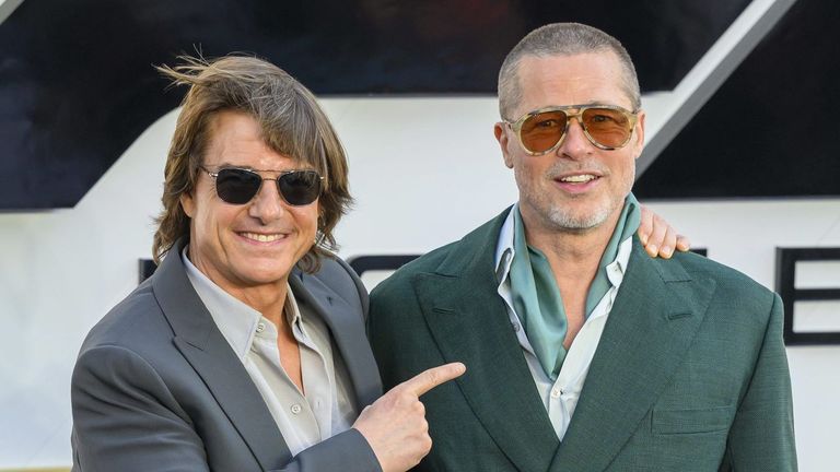 Tom Cruise y Brad Pitt peleando por Jeffrey Epstein, los vídeos que alarman a Hollywood