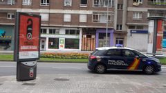La Polica Nacional patrulla las calles de Gijn